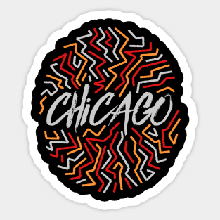 CHICAGO Sticker